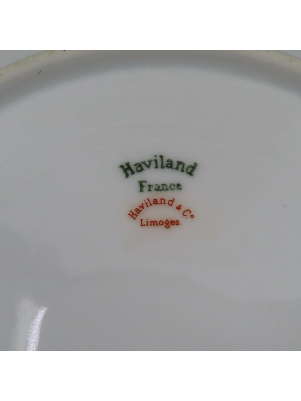 VTG Haviland Set of 3 Plates 9.5in Pink Rose Flower Gold Scallop Limoges France - Picture 7 of 9
